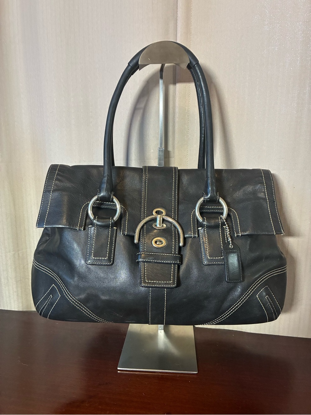 Coach Hampton SoHo Buckle Shoulder Bag